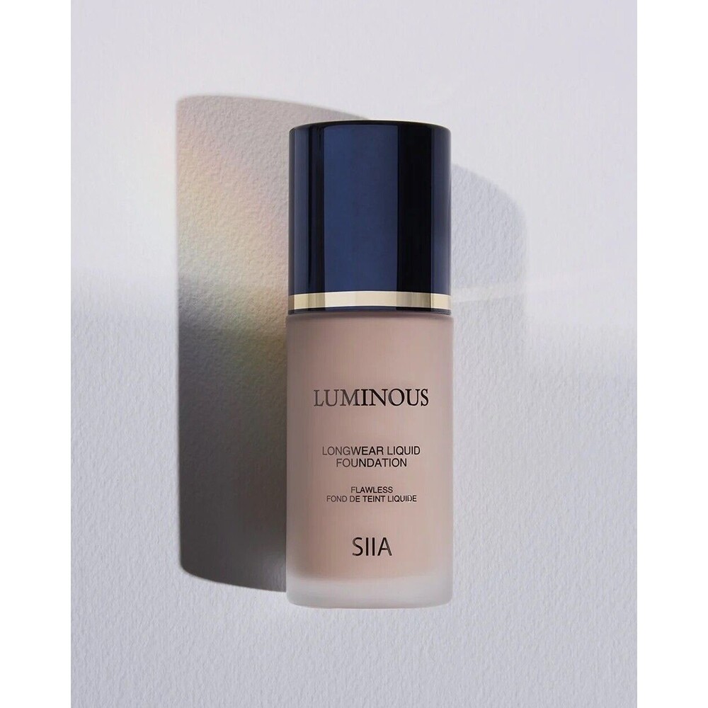 LUMINOUS LONGWEAR LIQUID FOUNDATION C 101 FAIR SIIA COSMETICS
